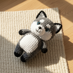 Crochet Husky Pattern – Amigurumi Plush Dog, Beginner Friendly (PDF Pattern)