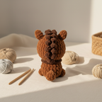 Mini Horse Crochet Pattern PDF, Cute Kawaii Horse Amigurumi, Plush Farm Animal
