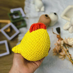 Cute Yellow Chick Crochet Pattern PDF, Amigurumi Chicken Plush Tutorial, Beginner Friendly Handmade Plush DIY