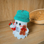 Gingerbread Ghost Crochet Pattern PDF, Christmas Ghost Amigurumi Tutorial, Cute Holiday Ornament