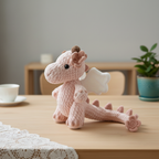 Dragon Crochet Pattern, Flower Dragon Crochet Pattern, Amigurumi Crochet Pattern