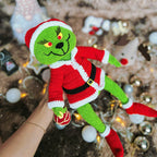 Green Elf Crochet Pattern PDF, Christmas Monster Amigurumi, Holiday Plush Doll Tutorial