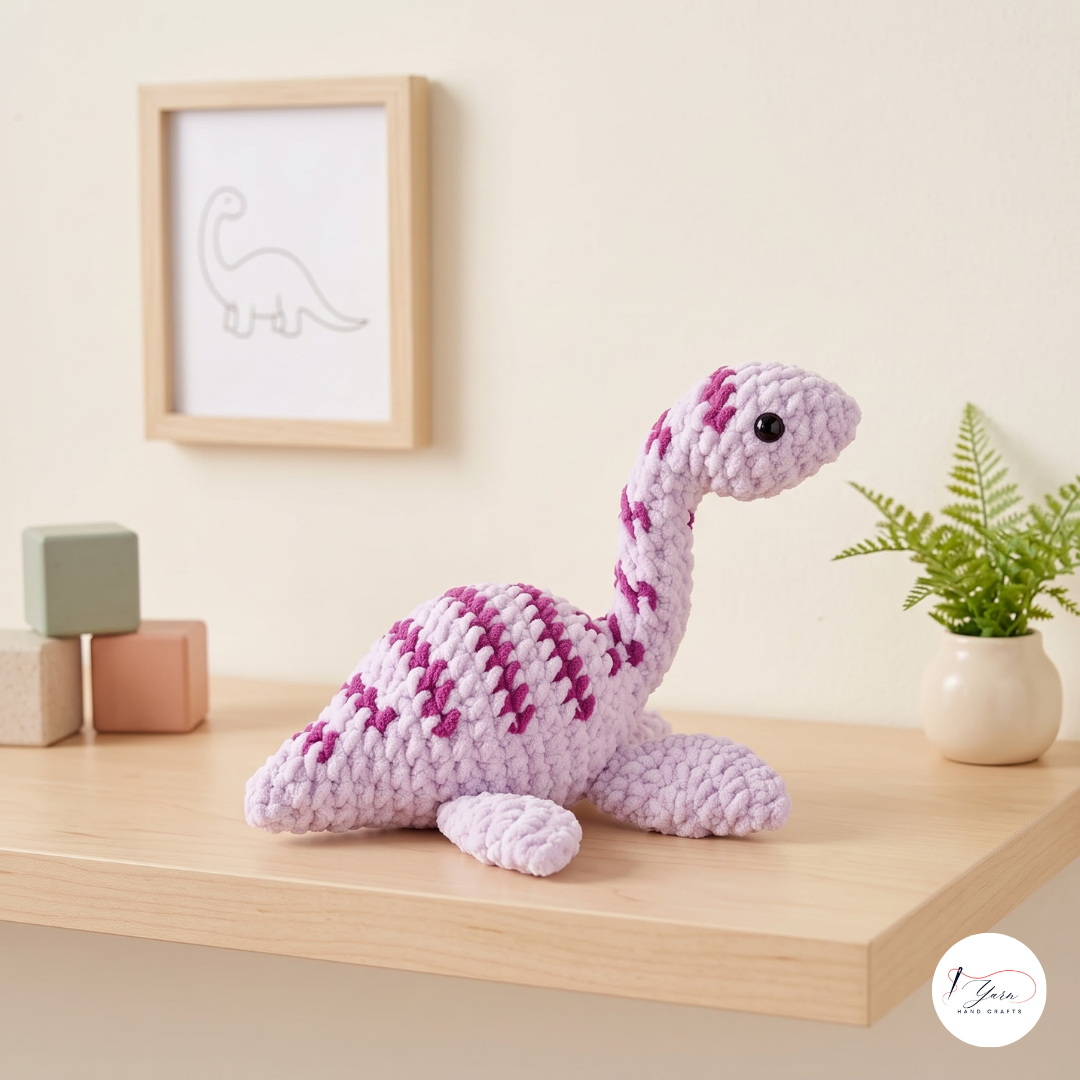 Cute Dinosaur Crochet Pattern Bundle PDF, Dino Amigurumi Plush Collection, Prehistoric Animals, Volcano and Mushroom Crochet Patterns
