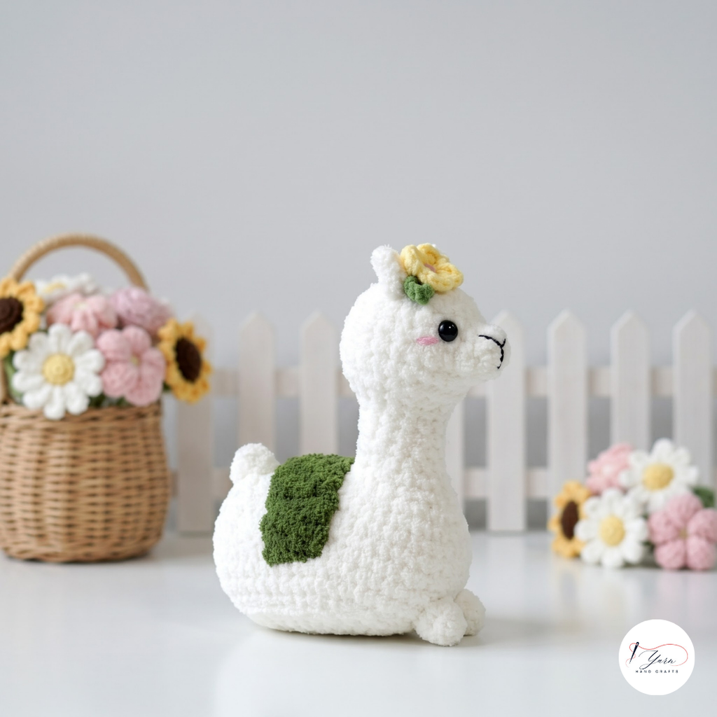 Llama Crochet Pattern Bundle PDF, 3 No-Sew Amigurumi Plush Designs