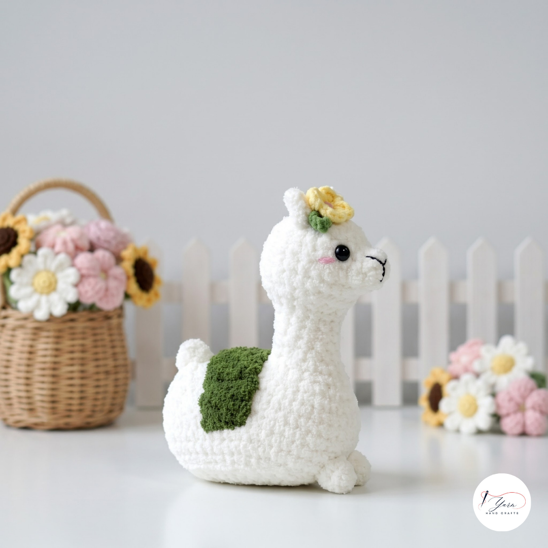 Llama Crochet Pattern Bundle PDF, 3 No-Sew Amigurumi Plush Designs