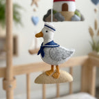 Felt Seaside Goose Baby Mobile