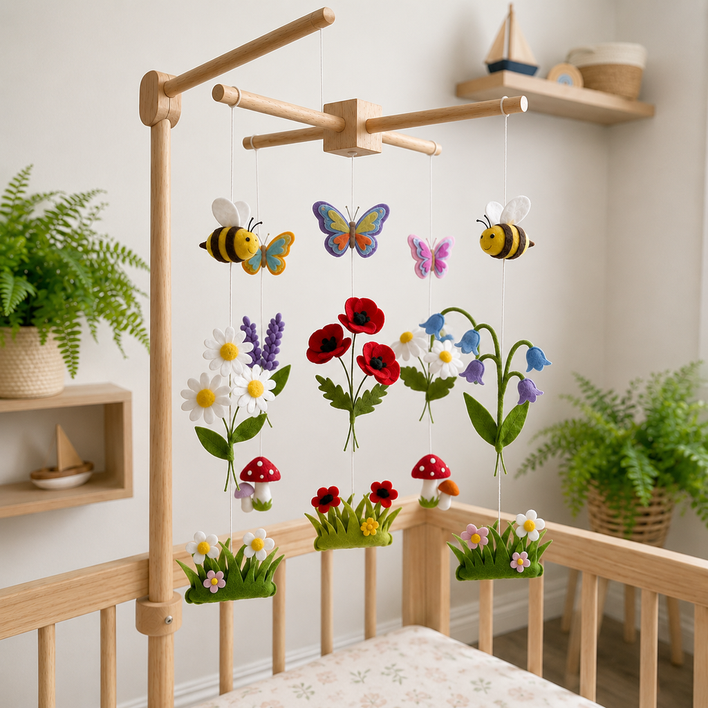 Spring Baby Mobile
