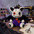 Spooky Cat Crochet Pattern PDF – Halloween Bat Amigurumi Plush