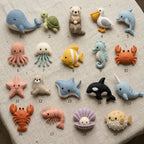 Personalized Ocean Felt Baby Mobile, Choose Your Animals
