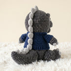 Crochet Godzilla Amigurumi Pattern, Monster Plush Toy PDF
