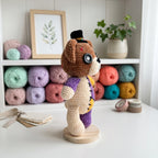 Halloween Teddy Bear Crochet Pattern PDF, Zombie Bear Amigurumi Tutorial, Cute Spooky Plush DIY Gift