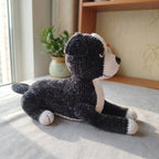 Black and White Dog Crochet Pattern PDF, Puppy Amigurumi Plush Tutorial