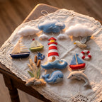 Felt Sailboat Adventure Baby Mobile