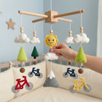 Crochet Bike Adventure Baby Mobile