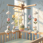 Spring Silly Goose Baby Mobile