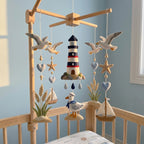 Felt Seaside Goose Baby Mobile