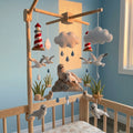 Felt Lighthouse Coast Baby Mobile