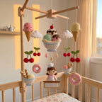Felt Ice Cream Shop Baby Mobile