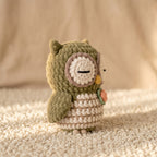 Owl Crochet Pattern, Sleepy Owl PDF, Woodland Nursery Decor