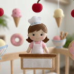 Felt Ice Cream Shop Baby Mobile