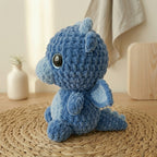 Dragon Crochet Pattern PDF, Dragon Amigurumi Pattern, Beginner Crochet Toy