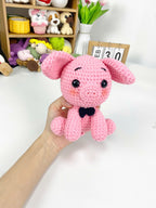 Pig Crochet Pattern PDF, Amigurumi Piglet Tutorial, Cute Farm Animal Plush