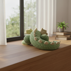 Dragon Crochet Pattern, Amigurumi Dragon, Cute Plush Dragon