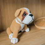 Baby Bulldog Crochet Pattern PDF, Cute Puppy Amigurumi Tutorial, Digital Download
