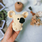 Koala Crochet Pattern PDF, No Sew Amigurumi Koala Tutorial, Easy Plush Animal Pattern,