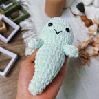 Ghost Crochet Pattern PDF, No Sew Amigurumi Ghost Tutorial, Cute Halloween Plush Pattern