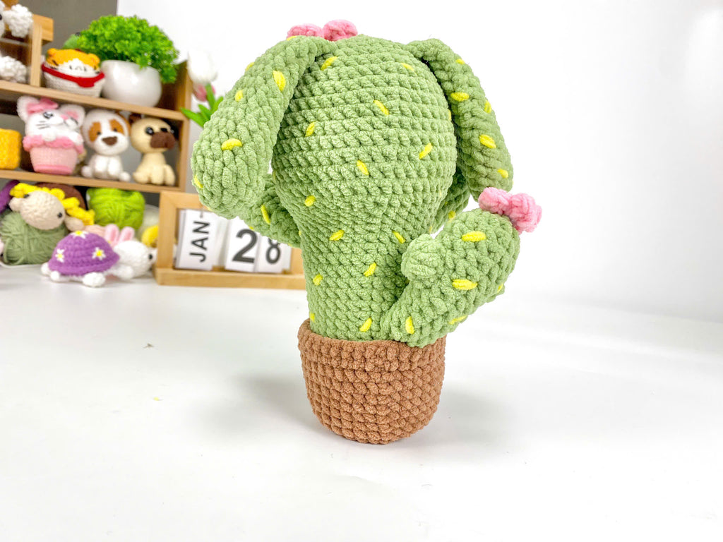 Cactus Dog Crochet Pattern: Amigurumi Plush Toy (PDF Pattern)