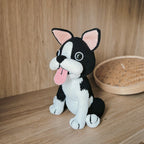 Frenchie Moo Moo Crochet Pattern PDF, French Bulldog Amigurumi, Cute Dog Pattren
