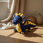 Dragon Crochet Pattern – Amigurumi Dragon PDF Pattern, Fantasy Plush Toy, Cute Dragon DIY Gift