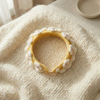 Dog Collar Crochet Pattern, Daisy Flower Pet Collar PDF Tutorial, Cute Puppy Accessory Handmade Gift