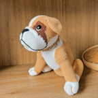 Baby Bulldog Crochet Pattern PDF, Cute Puppy Amigurumi Tutorial, Digital Download