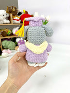 Bachelor Dog Crochet Pattern: Amigurumi Graduation Puppy Toy (PDF Pattern)
