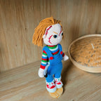 Chucky Crochet Pattern PDF, Horror Doll Amigurumi Pattern