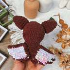Eyebat Car Hanging Crochet Pattern PDF, Cute Bat Amigurumi Pattern, Halloween Rearview Mirror Charm, Eye Bat Ornament Tutorial