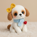 Dog Crochet Pattern, Cute Puppy Crochet Pattern PDF, Kawaii Dog Amigurumi