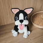 Frenchie Moo Moo Crochet Pattern PDF, French Bulldog Amigurumi, Cute Dog Pattren