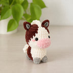 Mini Pony Crochet Pattern PDF, Farm Horse Amigurumi Plush Tutorial, Cute Handmade Gift