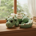 Dragon Crochet Pattern, Amigurumi Dragon, Cute Plush Dragon