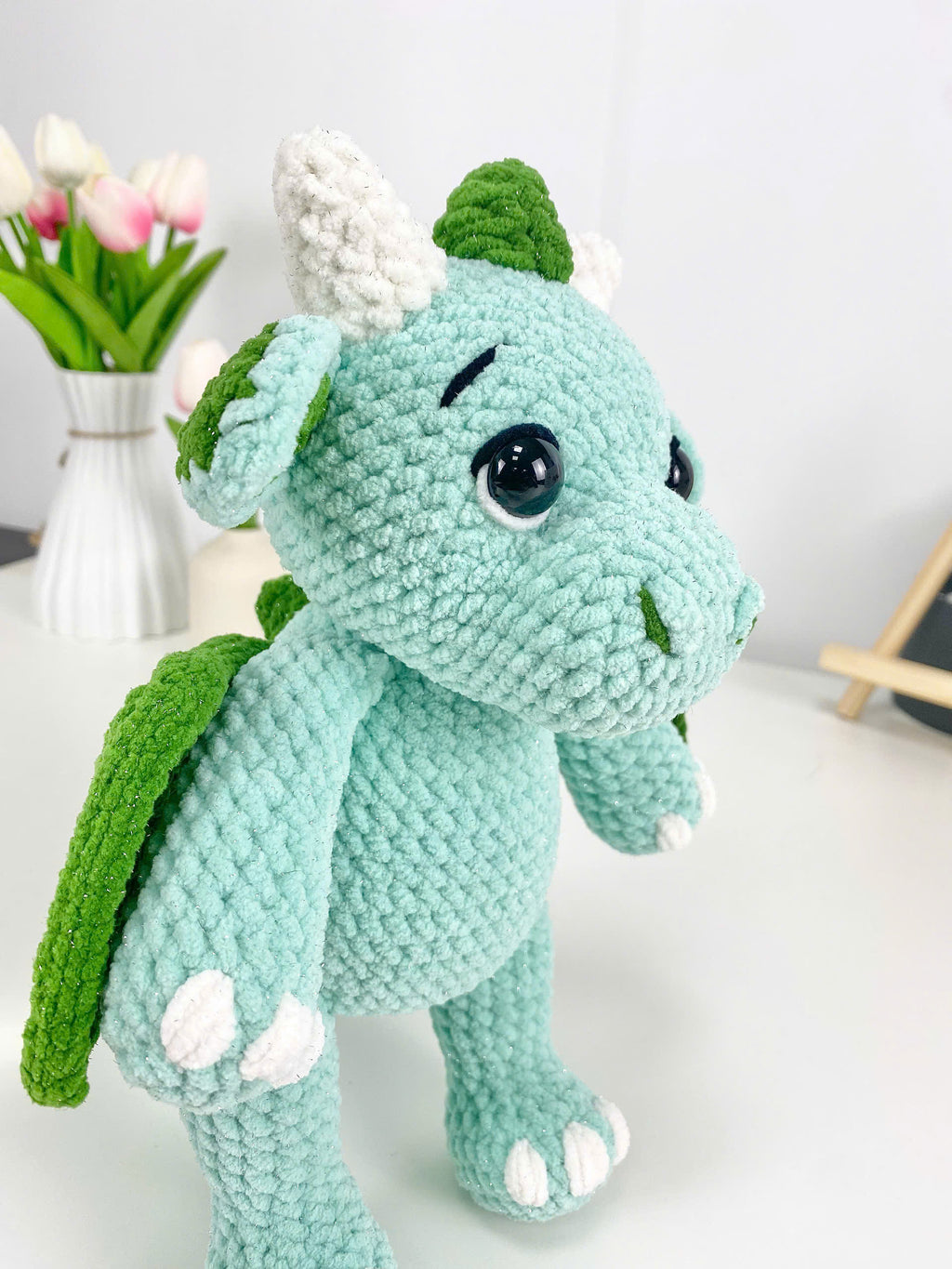 Amigurumi Dragon Crochet Pattern: Beginner-Friendly Plush Toy (PDF Pattern)