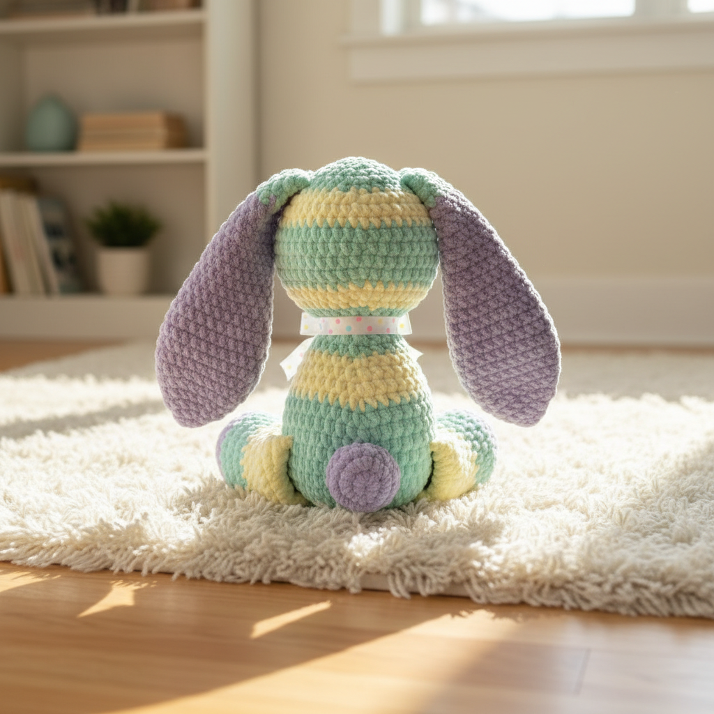Bunny Amigurumi Pattern, Easter Bunny Crochet Pattern PDF