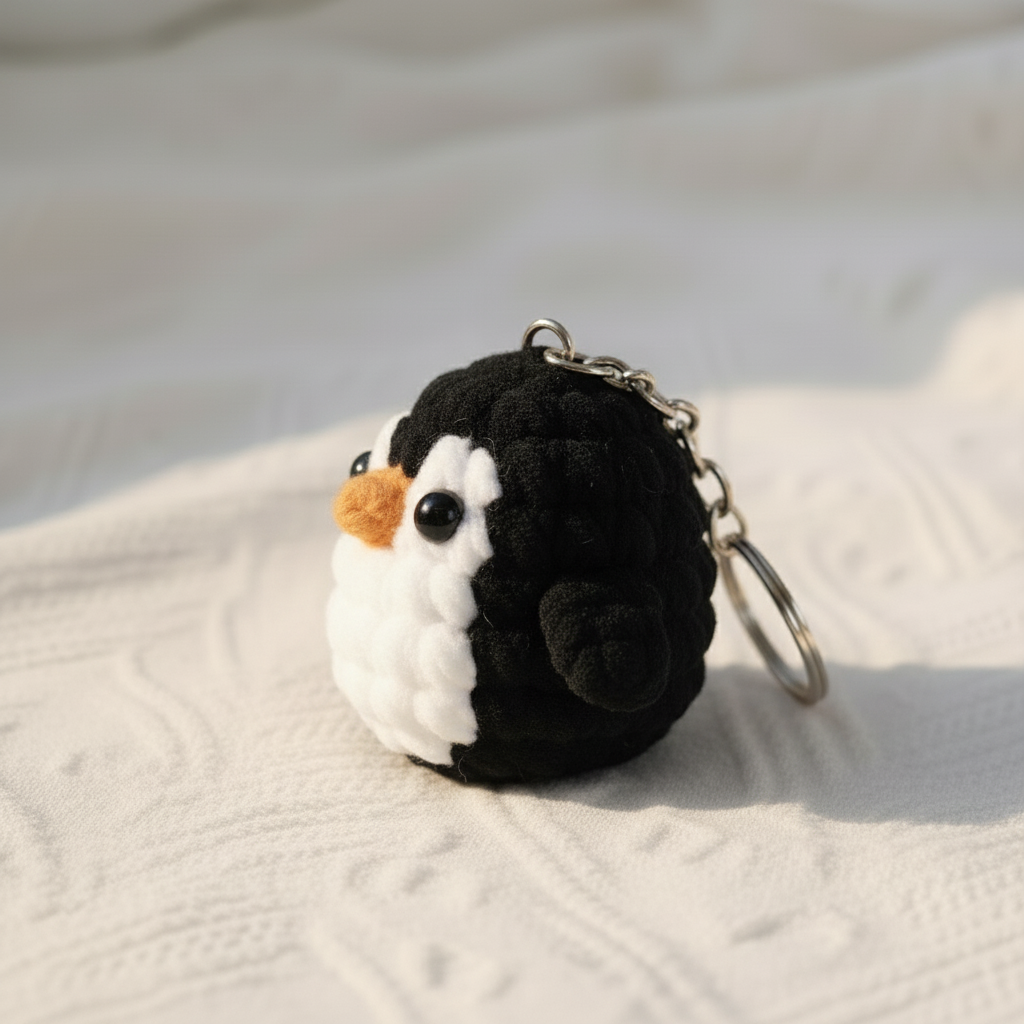 Cute Penguin Crochet Pattern Bundle, Amigurumi Penguin Plush Set (3 Sizes)