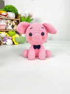 Pig Crochet Pattern PDF, Amigurumi Piglet Tutorial, Cute Farm Animal Plush