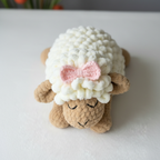 Sleepy Sheep Crochet Pattern, Cute Amigurumi Sheep, Easy Crochet Pattern, Plush Sheep Toy, Beginner Friendly Crochet PDF