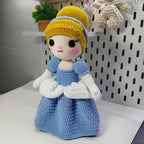 Easy Crochet Cinderella Doll Pattern – Amigurumi Princess, English Amigurumi Pattern for Beginners