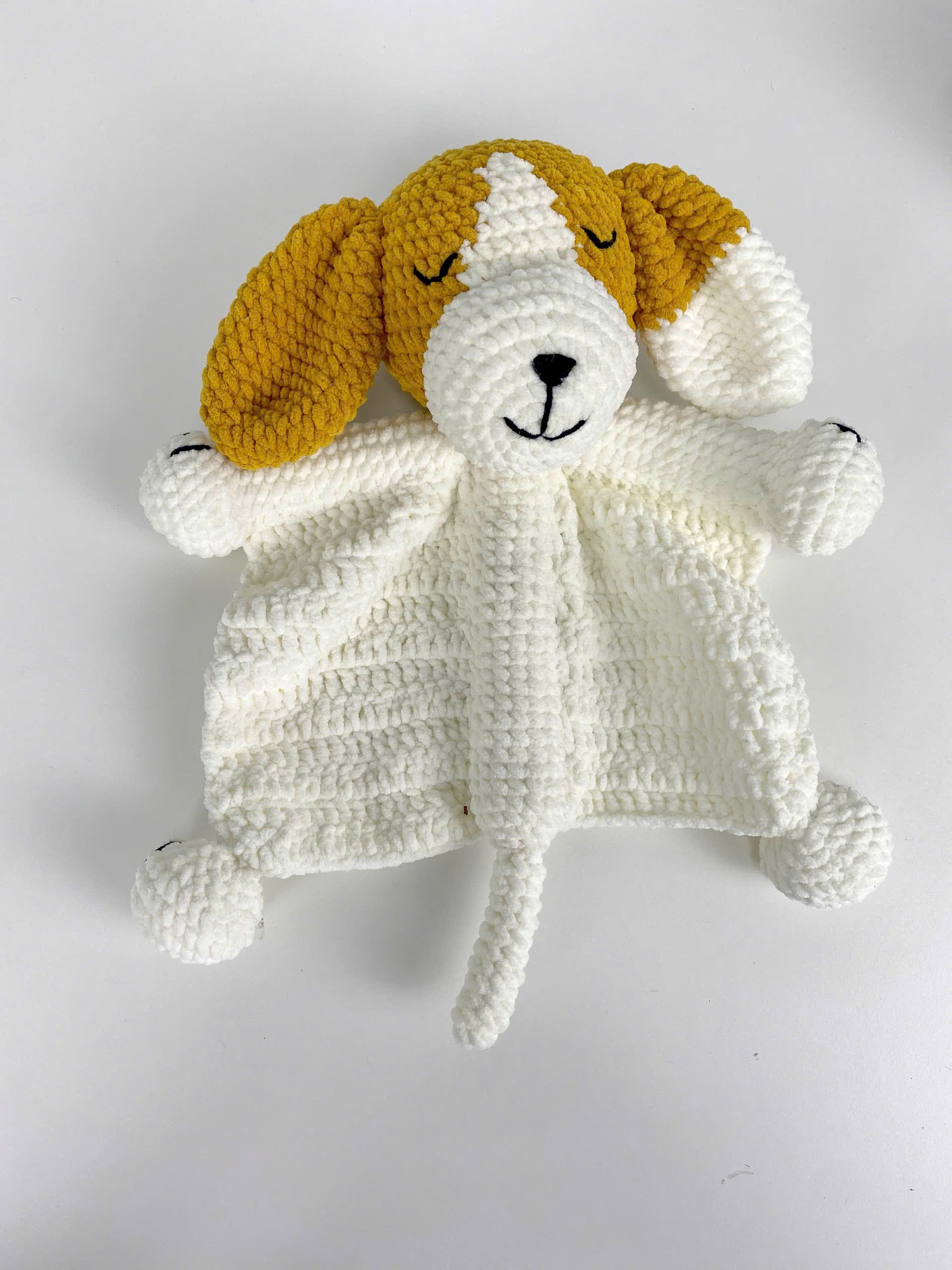 Puppy Lovey Crochet Pattern: Easy Beginner Amigurumi Toy (PDF Pattern