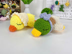 Sleeping Duck Crochet Pattern Bundle: Amigurumi Plush Toy (PDF Tutorial)